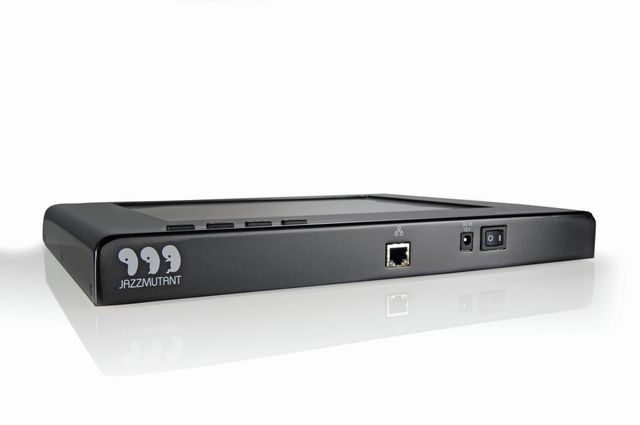 Communication with your computer is via Ethernet.